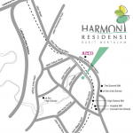 Harmoni location map