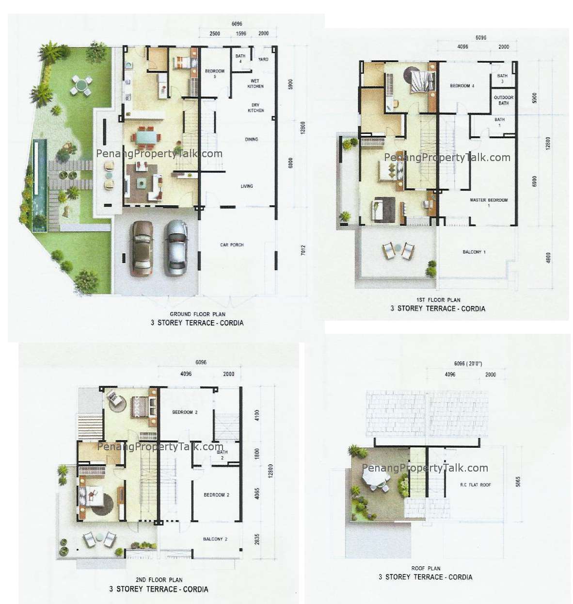 Cordia Floor Plan Penang Property Talk