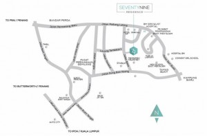 79 RESIDENCE LOCATION MAP