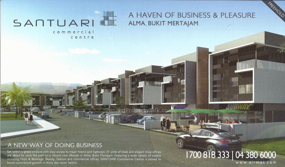 Santuari Commercial Centre | Penang Property Talk