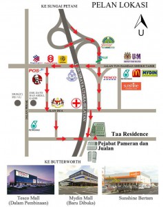 Taman-Rupawan-Emas-location