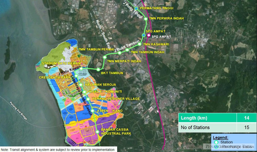 Eng - Permatang Tinggi - Batu Kawan BRT