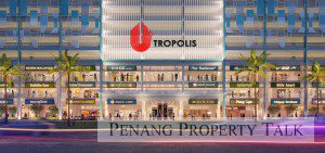 First phase of Utropolis Batu Kawan - Commercial block