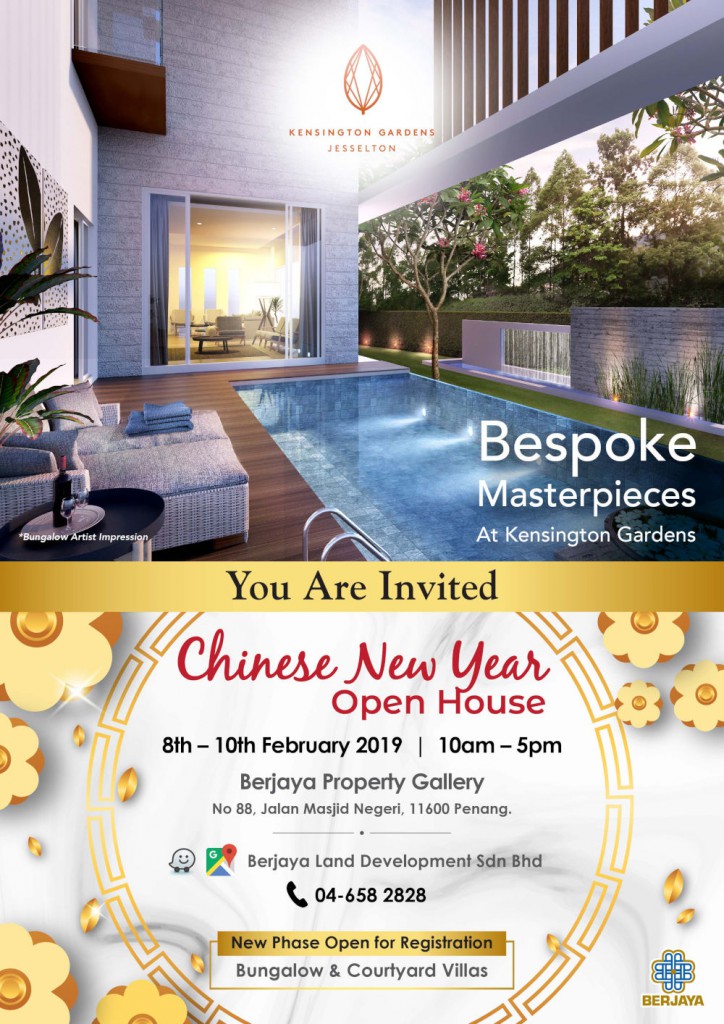 Chinese New Year Open House @ Berjaya Property Gallery
