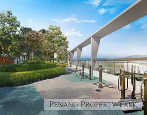 Anggun Residences - Sky outdoor gym