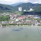 Aerial view of Teluk Kumbar