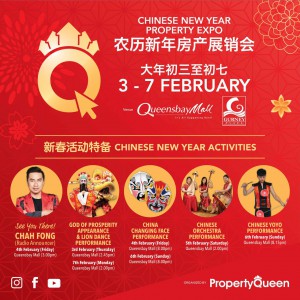 CNY property expo at Queensbay Mall and Gurney Plaza
