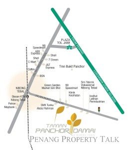 taman-panchor-damai-location