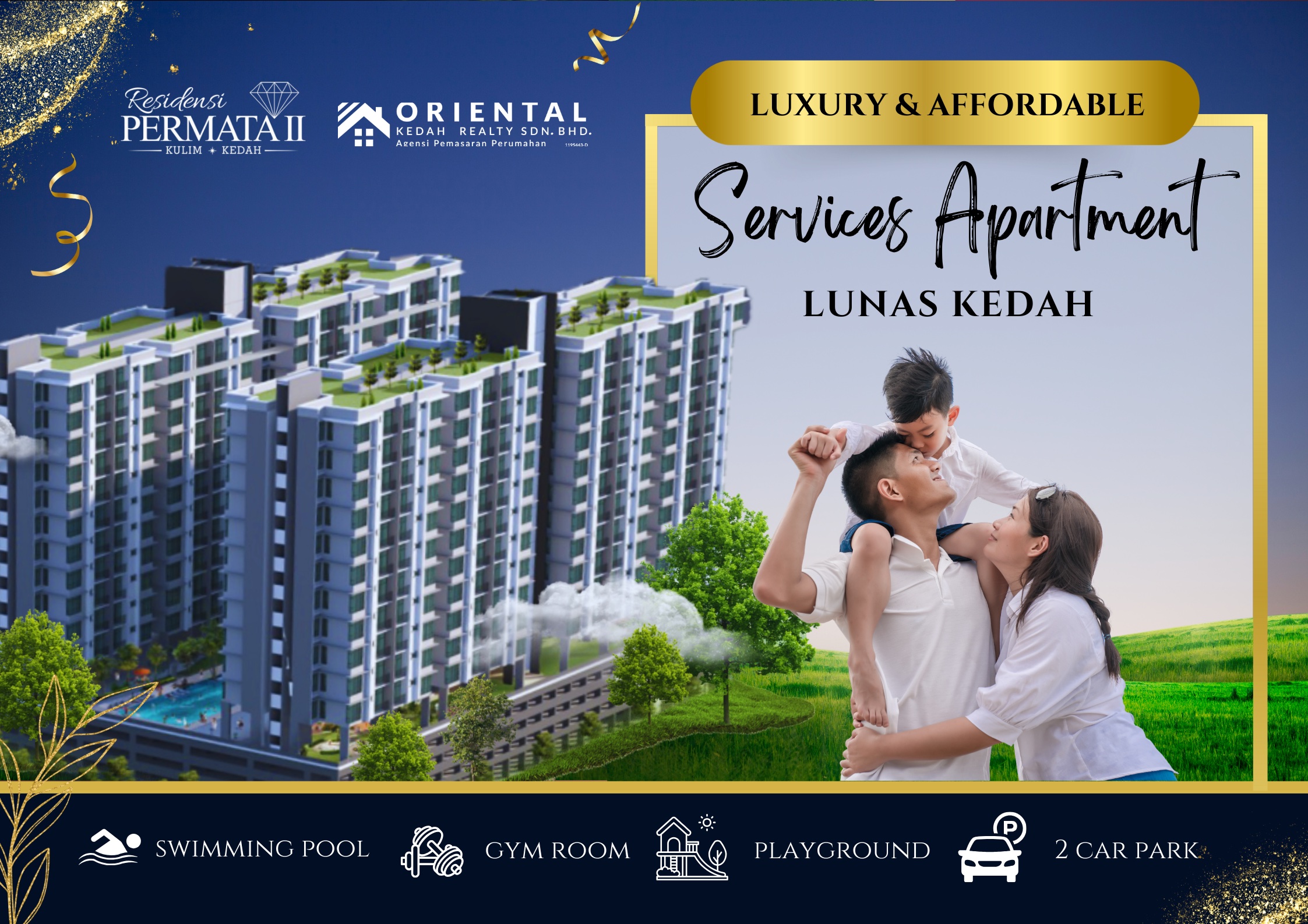 First Affordable Apartments in Lunas: Prime Investment Opportunity Just 10 Minutes to Kulim Hi-Tech Park