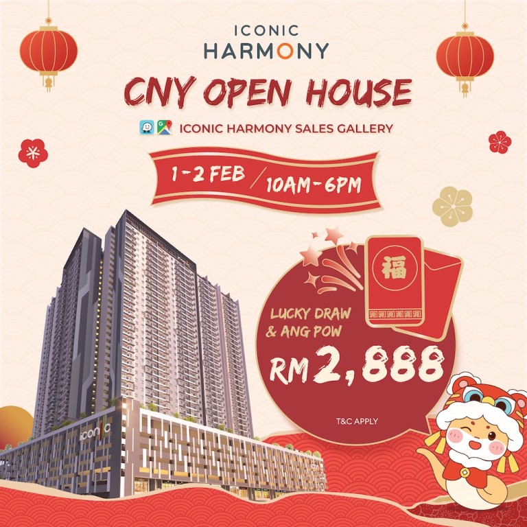 Chinese New Year Open House @ Iconic Harmony Sales Gallery