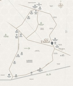 taman-ara-damai-location