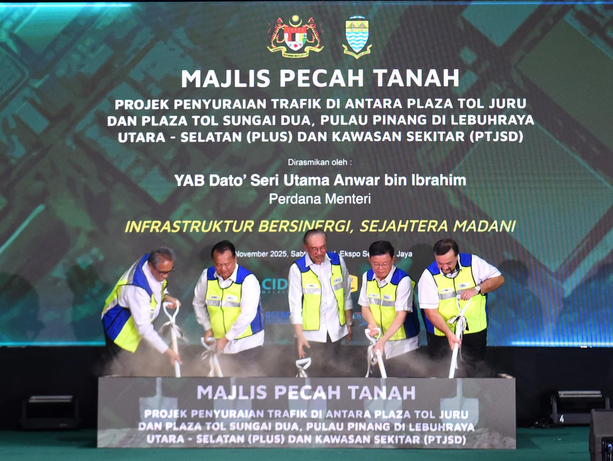 juru-sungai-dua-highway-groundbreaking