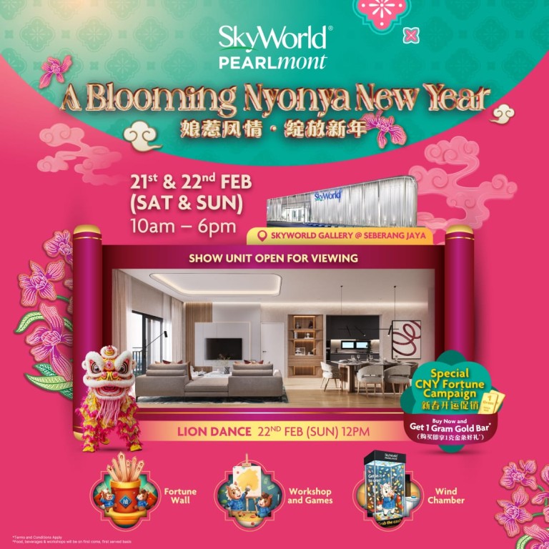 A Blooming Nyonya New Year