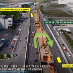 jalan-tengah-traffic-diversion